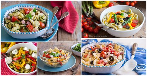 Sbriciolata di patate, zucchine e stelvio, insalata di farro, pomodori, olive e pecorino, insalata nizzarda. PASTA FREDDA 5 IDEE per INSALATE fresche per l'estate ...