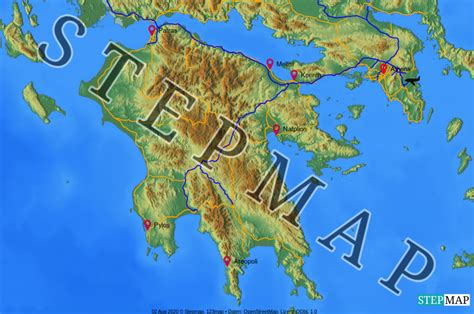 Stepmap Griechenland Landkarte F R Griechenland