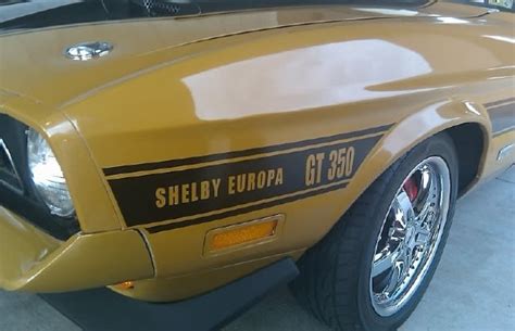 Shelby Europa Gallery The 100 Best Mustangs Of All Time Complex