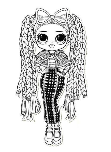 Lol Dolls Coloring Pages Free Printable Lol Dolls Coloring Pages Lol