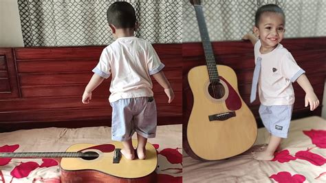 Baby Boy Playing Guitar Youtube