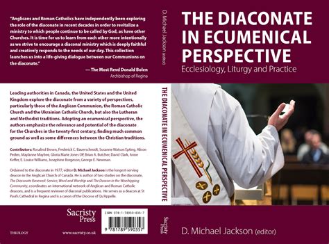 New Book On The Diaconate Association Of Anglican Deacons In Canada