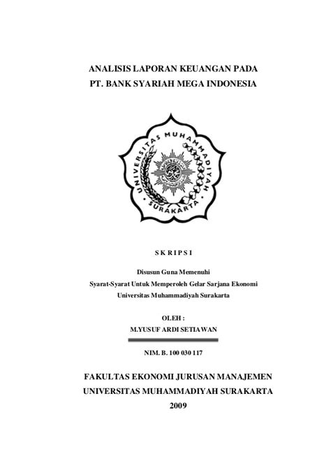 Jurnal Ekonomi Keuangan Syariah Jurnal Indonesia