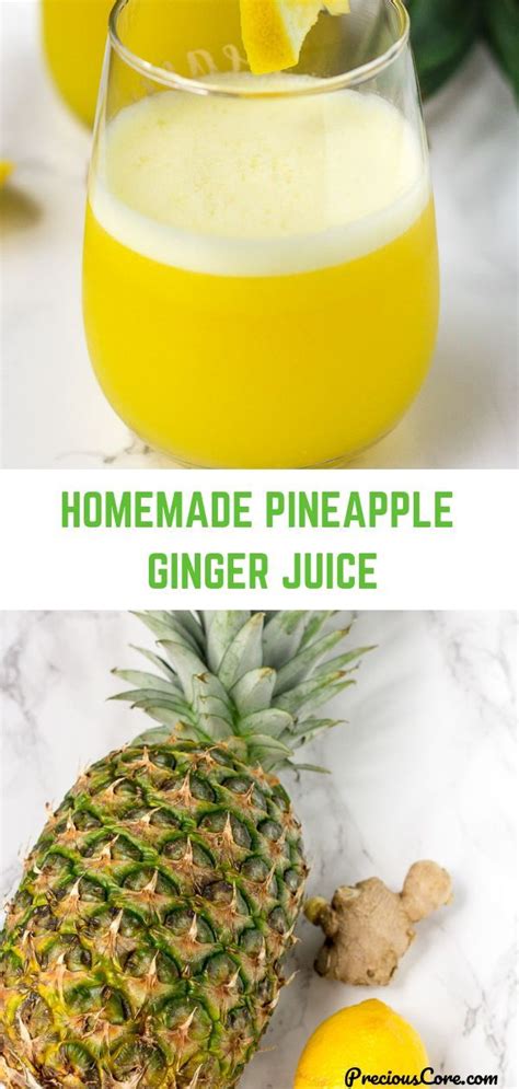 Pineapple Ginger Juice Artofit