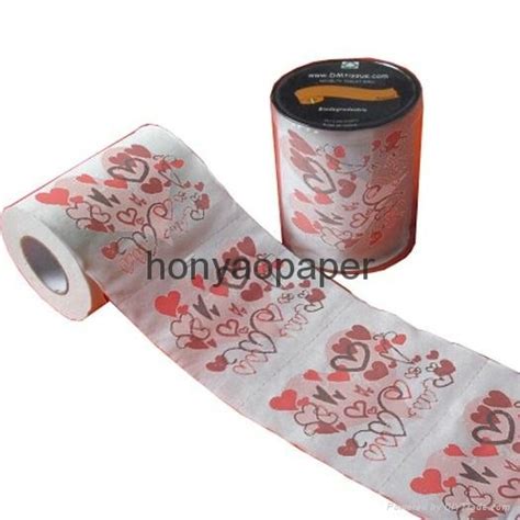 Custom Design Printed Toilet Paper Hy H Y China Manufacturer Household Sanitary