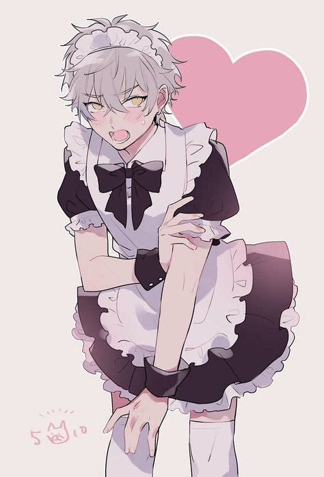 39 Anime Boys In Maid Fits Ideas Anime Maid Anime Maid Outfit Anime