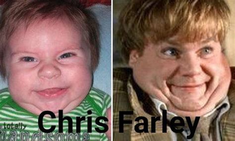 Baby Chris Farley Baby Face Face