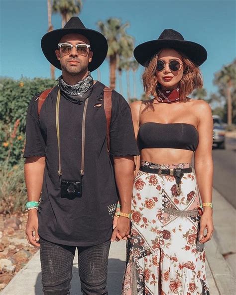 Pin By Coco Blvd On Festival Looks Summer Festival Outfit Couple