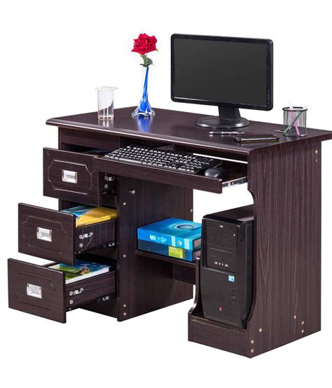 Of companies manufacturing and supplying computer table, wfh table, computer tables for home across india. Royaloak Amber Computer Table With Honey Brown Finish - 1 ...