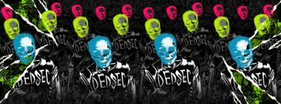 Watch Dogs 2 Dedsec Neon Skulls Dark Cover By Uzijin