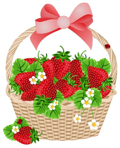 Basket Of Flowers Clip Art Clipart Best