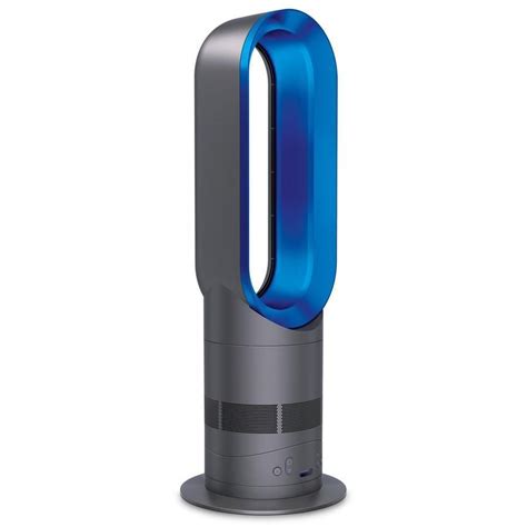 New Dyson Am04 Cool Hot Table Fanheater Ironblue Dyson Cooling Fan Heating And Cooling