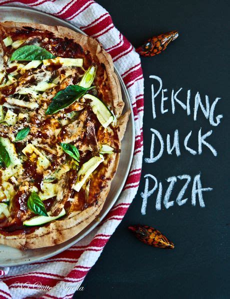 Peking Duck Pizza Not Quite Nigella