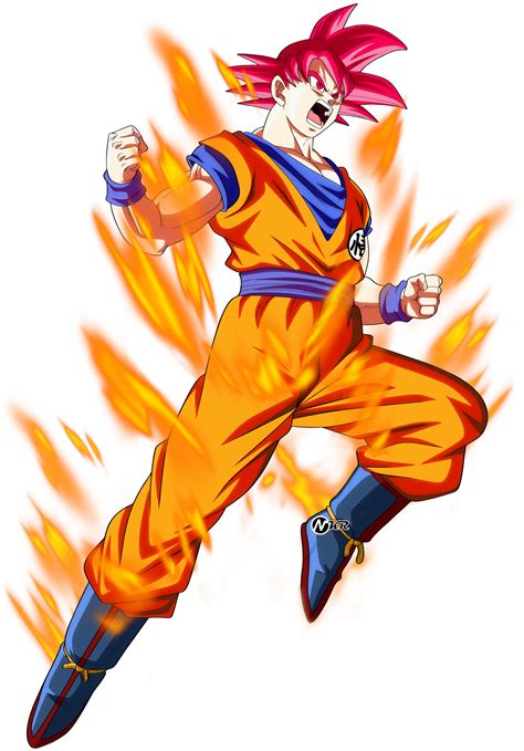 Super Saiyan God By Naironkr On Deviantart Goku Ssjg Super Saiyan