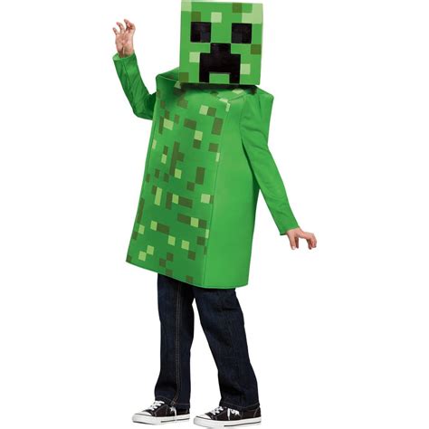 Minecraft Creeper Child Costume Scostumes