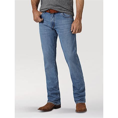 Mens Wrangler Retro® Premium Slim Fit Bootcut Jean Mens Jeans By