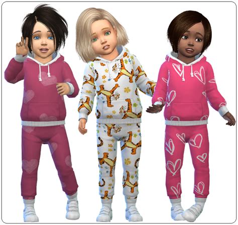 Annetts Sims 4 Welt Toddlers Jogger Colorful