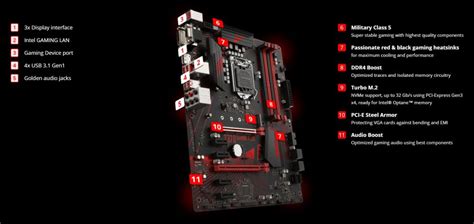Msi Z370 Gaming Plus Paso A Nuevos Procesadores De Intel Con Color