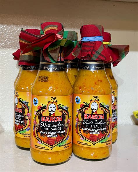 Baron Hot Sauce Saint Lucia Photo Heather On Her Travels