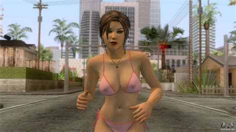 Sexy Beach Girl Skin 2 For Gta San Andreas