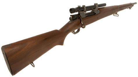 Mint Condition Springfield Sniper Rifle M1903a4 Live Firearms And