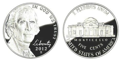 2012 S Jefferson Nickel Gem Deep Cameo Proof Coin Ebay