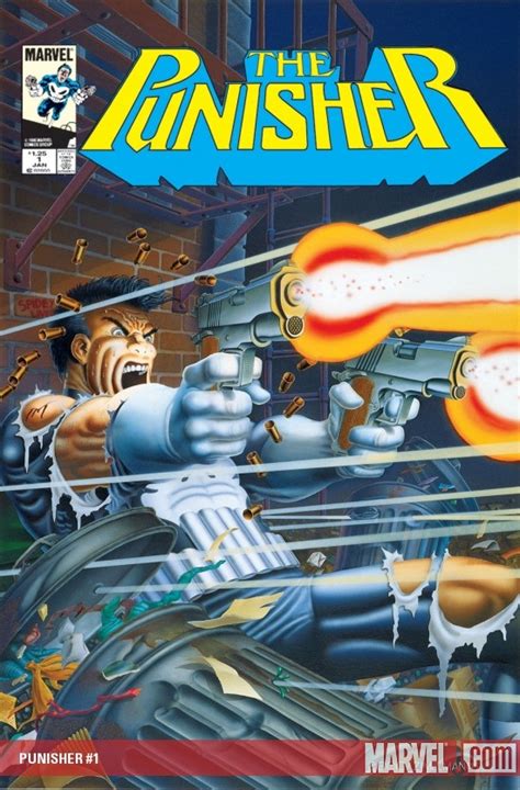 Marvel Comics Of The 1980s 1986 Anatomy Of A Cover The Punisher 1