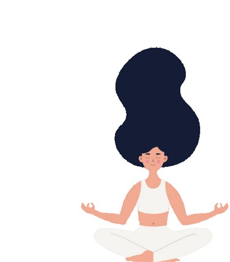 Yoga Relax Meditate Sticker 