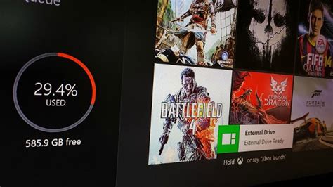 Xbox One External Hard Drive Support Teased With Screenshot Cinemablend