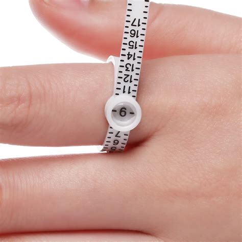 Ring Sizer Measure Ukus Official Britishamerican Finger Measure Gauge