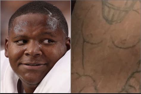Raiders Trade Trent Brown To Patriots His Tattoo Of Two Ladies