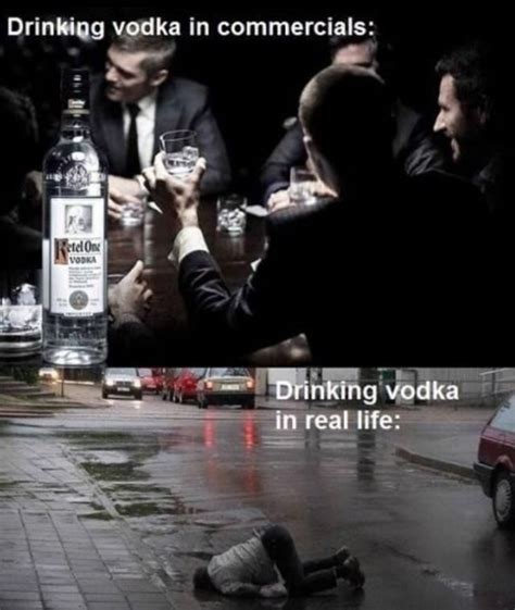 Drinking Vodka Meme Guy