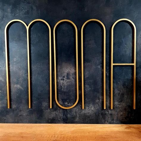 Wooden letters baby nursery wall hanging letters in script | etsy. Large wooden letters for wall mid century modern decor, elegant wedding backrop wood letter wall ...