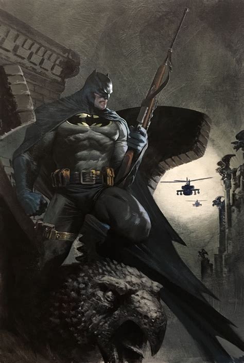 Gabriele Dellotto Arte Batman Fumetti Di Batman Cavaliere Oscuro