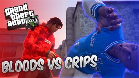 Gta 5 Bloods Vs Crips Ep 15 Gang Initiation Must Watch🔴🔵 Youtube