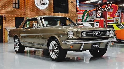 Lot 49 Sold 1966 Ford Mustang A Code Gt Coupe Seven82motors