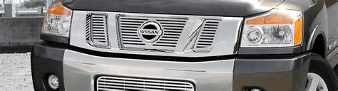 Nissan Titan Custom Grilles Billet Mesh Cnc Led Chrome Black