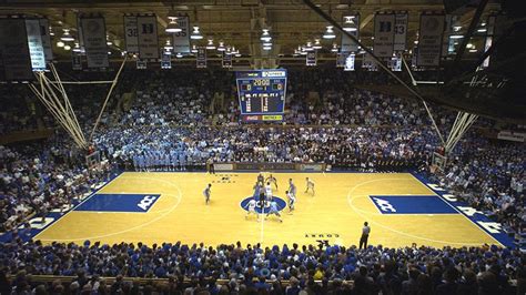 Duke Basketball Stadium Capacity Downstairs Sideline Cameron Indoor