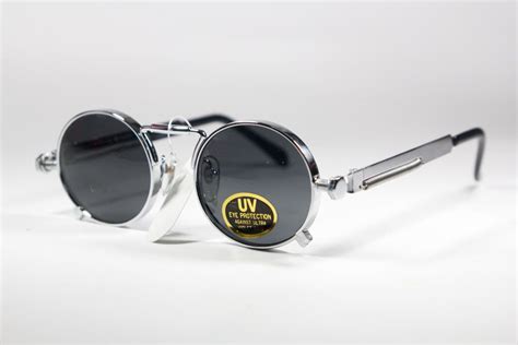 vintage 80s nos steampunk sunglasses by greenflamingovintage