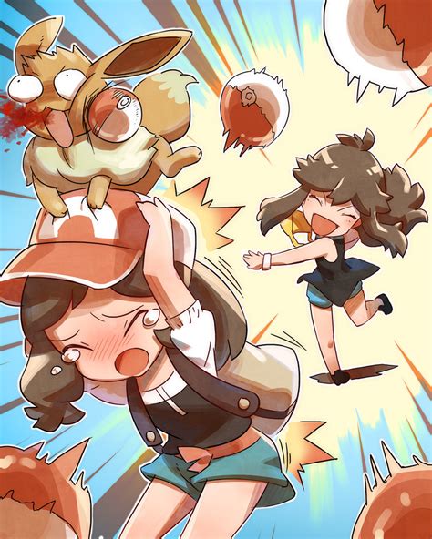 Eevee Green And Elaine Pokemon And More Drawn By Tako Pixiv