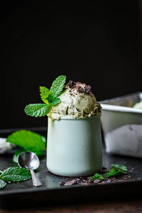 Vegan Mint Chocolate Chip Ice Cream Crowded Kitchen