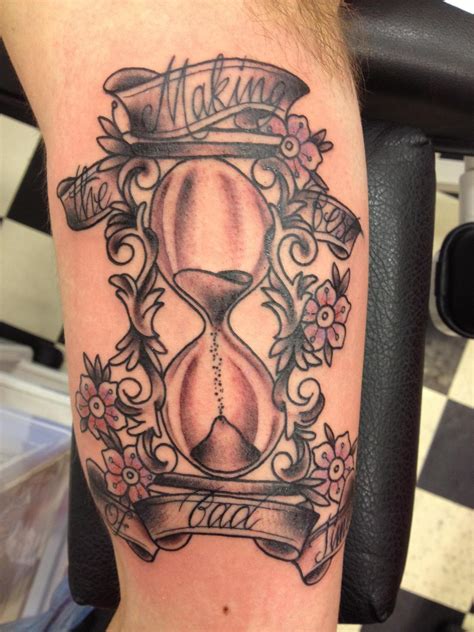 At the very last minute before an event. Hourglass Tattoos Designs, Ideas and Meaning | Tattoos For You