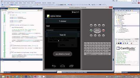 Android is designed to empower users and let them use apps in a intuitive way. Android App. on Visual Studio 2013 - YouTube