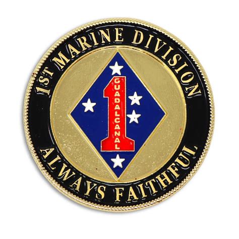 1st Marine Division Coin Devil Dog Depot
