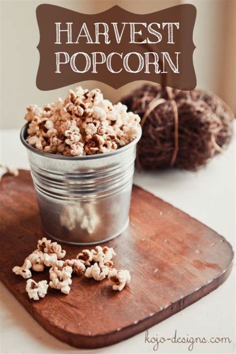 Harvest Popcorn Perfect For Fall Gatherings Homemade Snacks