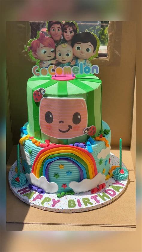 Cocomelon Theme Cake Themed Cakes Cake Cake Smash Inspiration Images