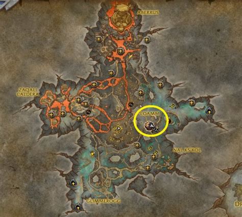How To Get To Zaralek Cavern And The Loamm Niffin World Of Warcraft