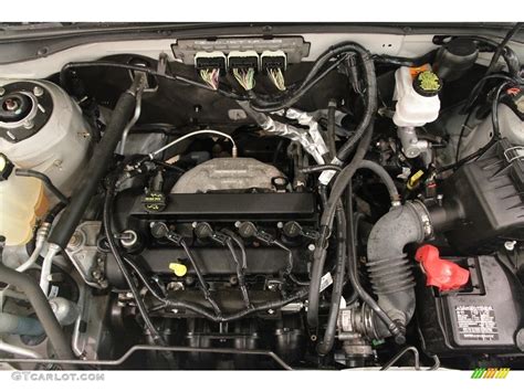 2009 Ford Escape Xlt 25 Liter Dohc 16 Valve Duratec 4 Cylinder Engine