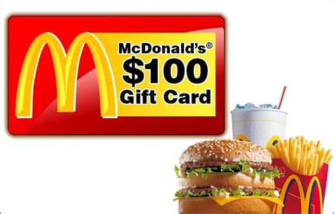 Amazon's choicefor mcdonald's gift cards. Get A Free $100 McDonalds Gift Card - 2 Days Left. | Mcdonalds gift card, Mcdonalds coupons, Food