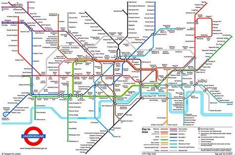 Tube Map London Underground London Tube Map Underground Map London